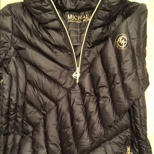 Michael Kors NEW Black Down Fill Puffer Jacket